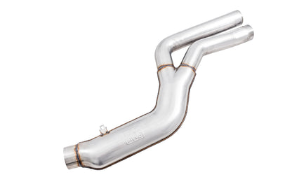 AWE Resonated Touring Edition Exhaust for A90 Supra - 5" Chrome Silver Tips image 8