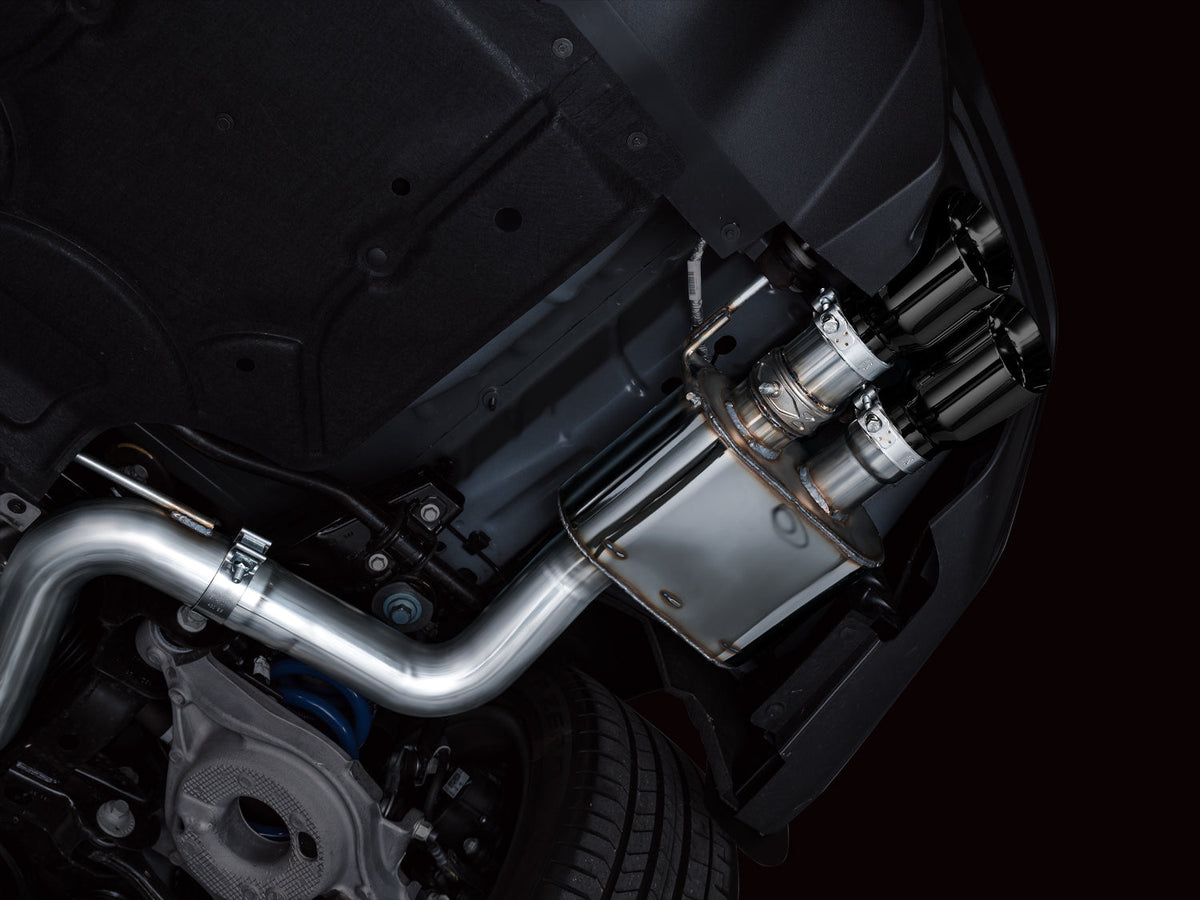 AWE SwitchPath™ Exhaust for S650 Ford Mustang GT Fastback - Quad Diamond Black Tips image 4