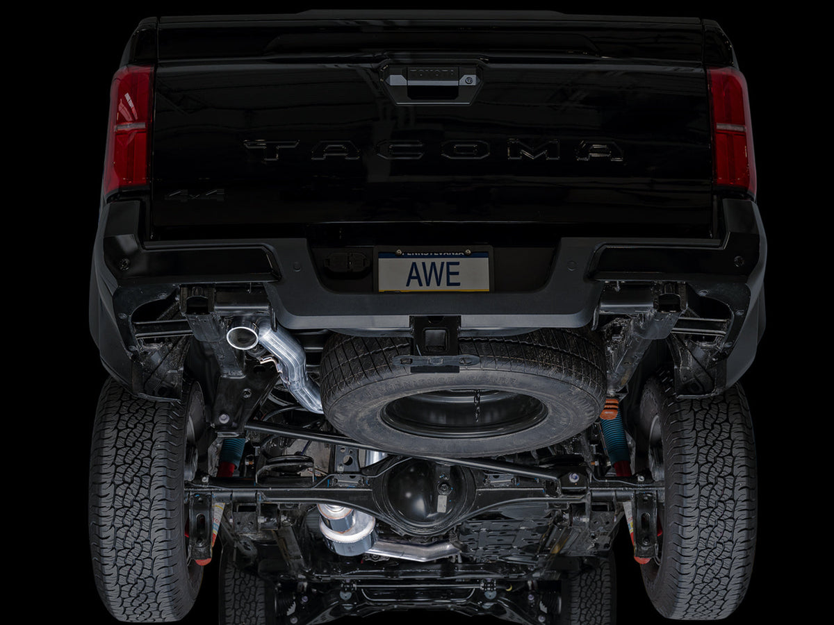 AWE 0FG Exhaust for 4th Gen Toyota Tacoma - BashGuard Only image 4