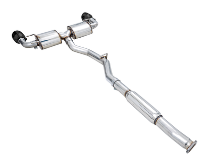 AWE Touring Edition Exhaust for Subaru BRZ / Toyota GR86 / Toyota 86 / Scion FR-S - Diamond Black Tips image 8