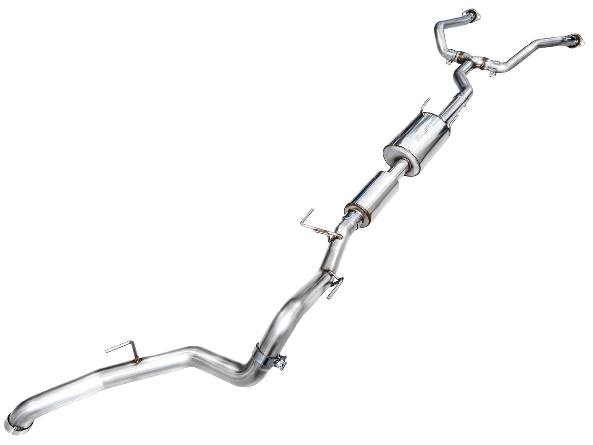 AWE 0FG Exhaust for 3rd Gen Toyota Tundra - BashGuard™ Only image 1