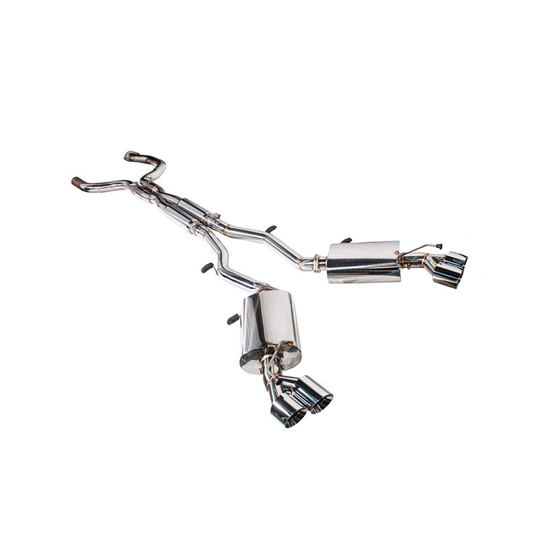 2016-PRESENT CHEVROLET CAMARO V8 COUPE QUAD TIPS CAT BACK EXHAUST image 2