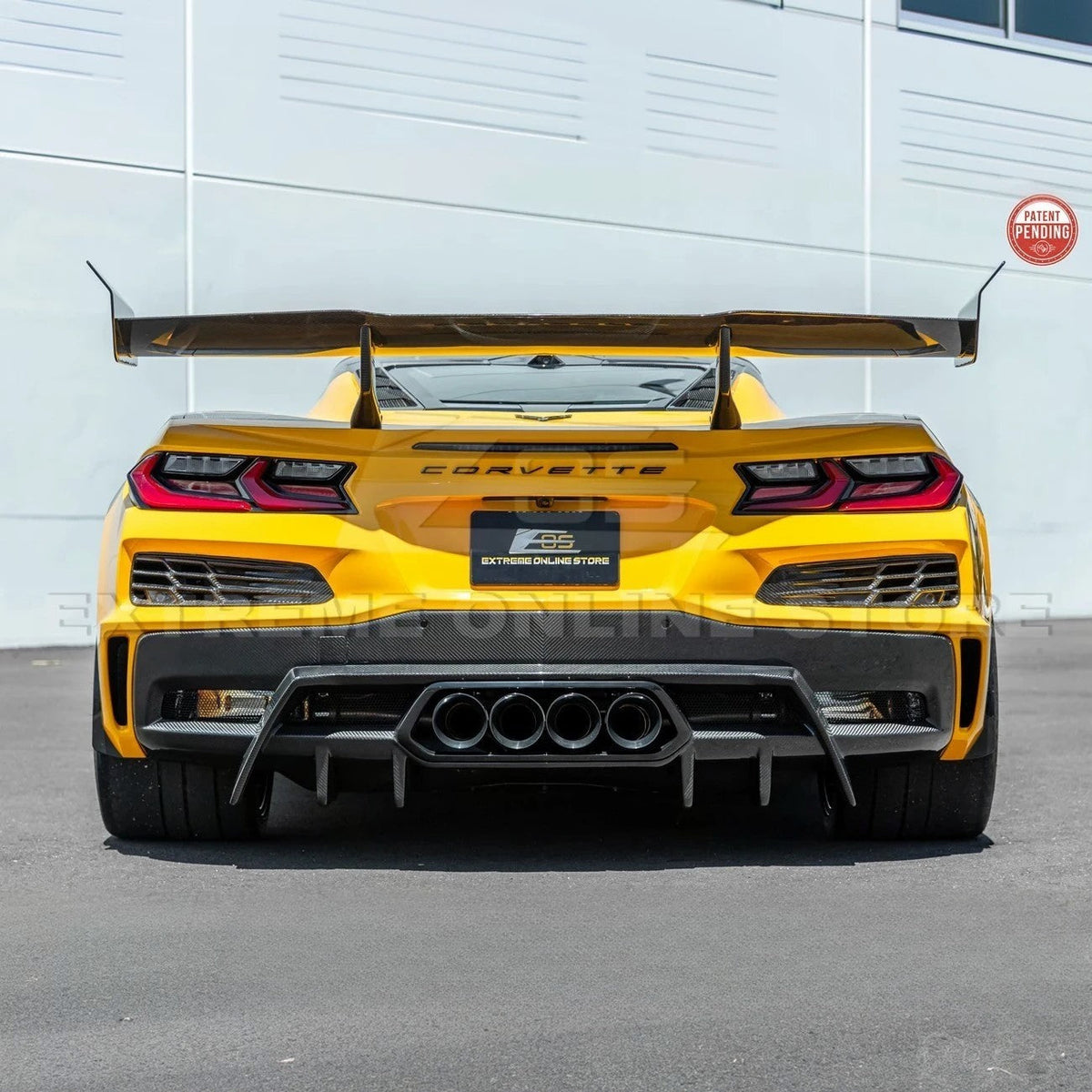 ZR1 Package Corvette C8 Z06 / E-Ray DRY CARBON FIBER Rear Spoiler image 35