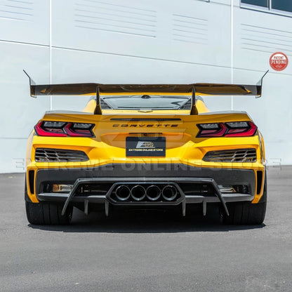 ZR1 Package Corvette C8 Z06 / E-Ray DRY CARBON FIBER Rear Spoiler image 35