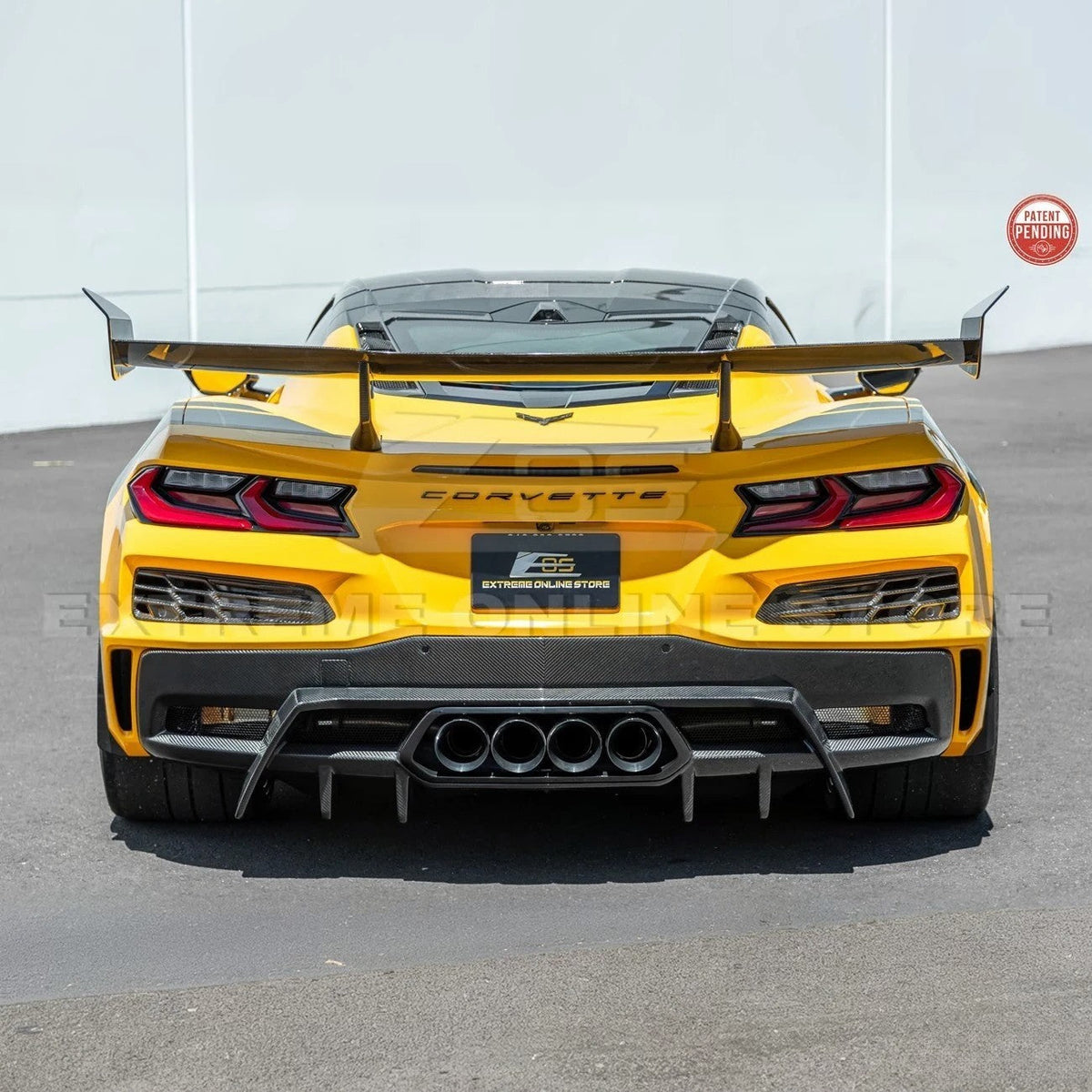 ZR1 Package Corvette C8 Z06 / E-Ray DRY CARBON FIBER Rear Spoiler image 36