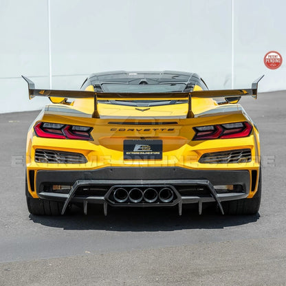 ZR1 Package Corvette C8 Z06 / E-Ray DRY CARBON FIBER Rear Spoiler image 36