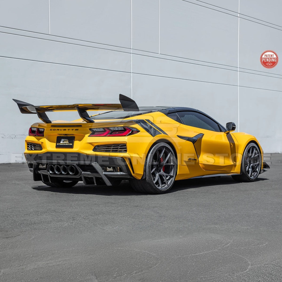 ZR1 Package Corvette C8 Z06 / E-Ray DRY CARBON FIBER Rear Spoiler image 37