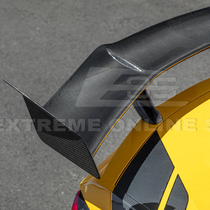 ZR1 Package Corvette C8 Z06 / E-Ray DRY CARBON FIBER Rear Spoiler image 41