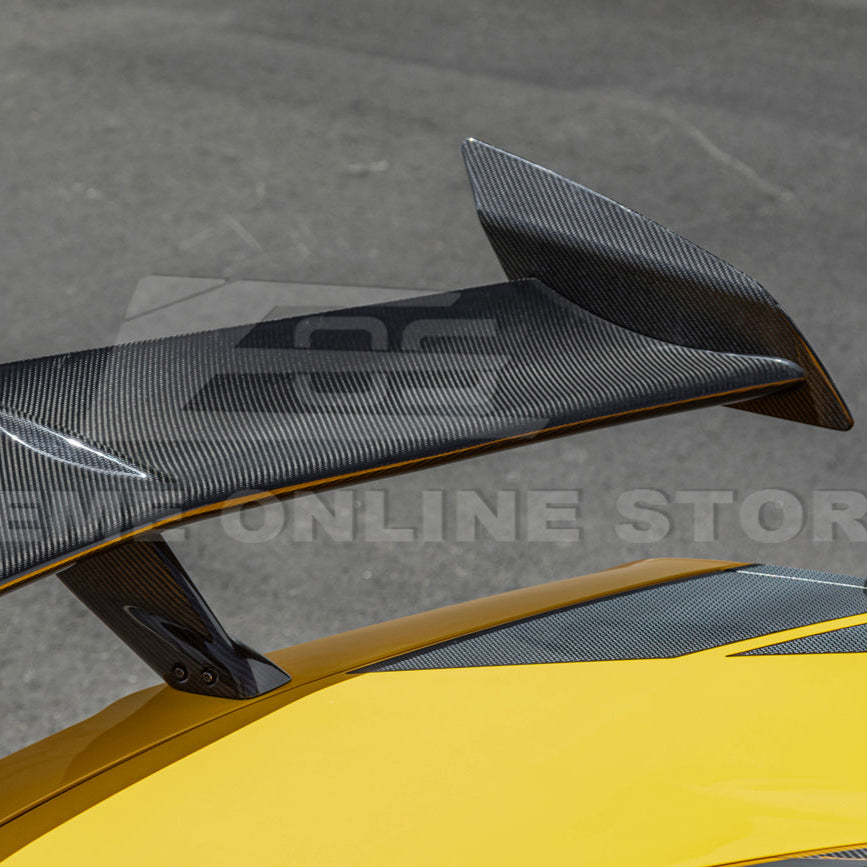 ZR1 Package Corvette C8 Z06 / E-Ray DRY CARBON FIBER Rear Spoiler image 42
