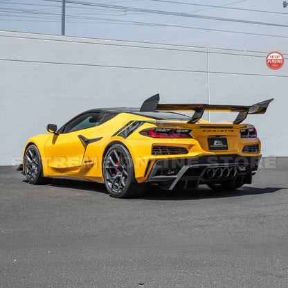 ZR1 Package Corvette C8 Z06 / E-Ray DRY CARBON FIBER Rear Spoiler image 33