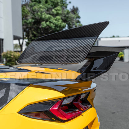 ZR1 Package Corvette C8 Z06 / E-Ray DRY CARBON FIBER Rear Spoiler image 40