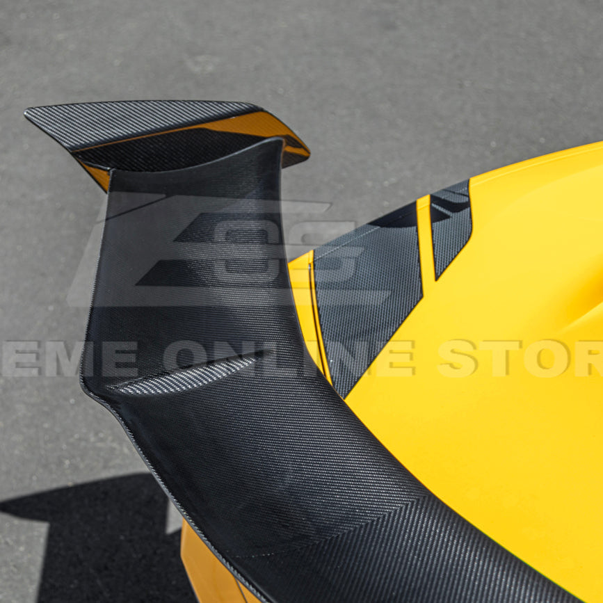 ZR1 Package Corvette C8 Z06 / E-Ray DRY CARBON FIBER Rear Spoiler image 47