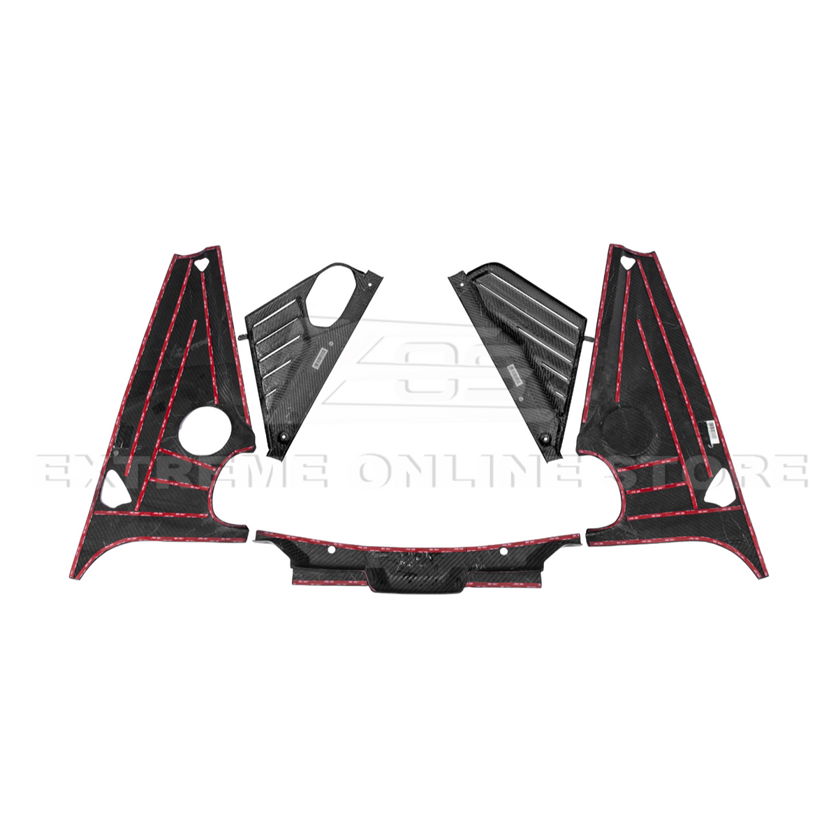 Corvette C8 CARBON FLASH Engine Bay Trim Appearance Panel Cover image 20