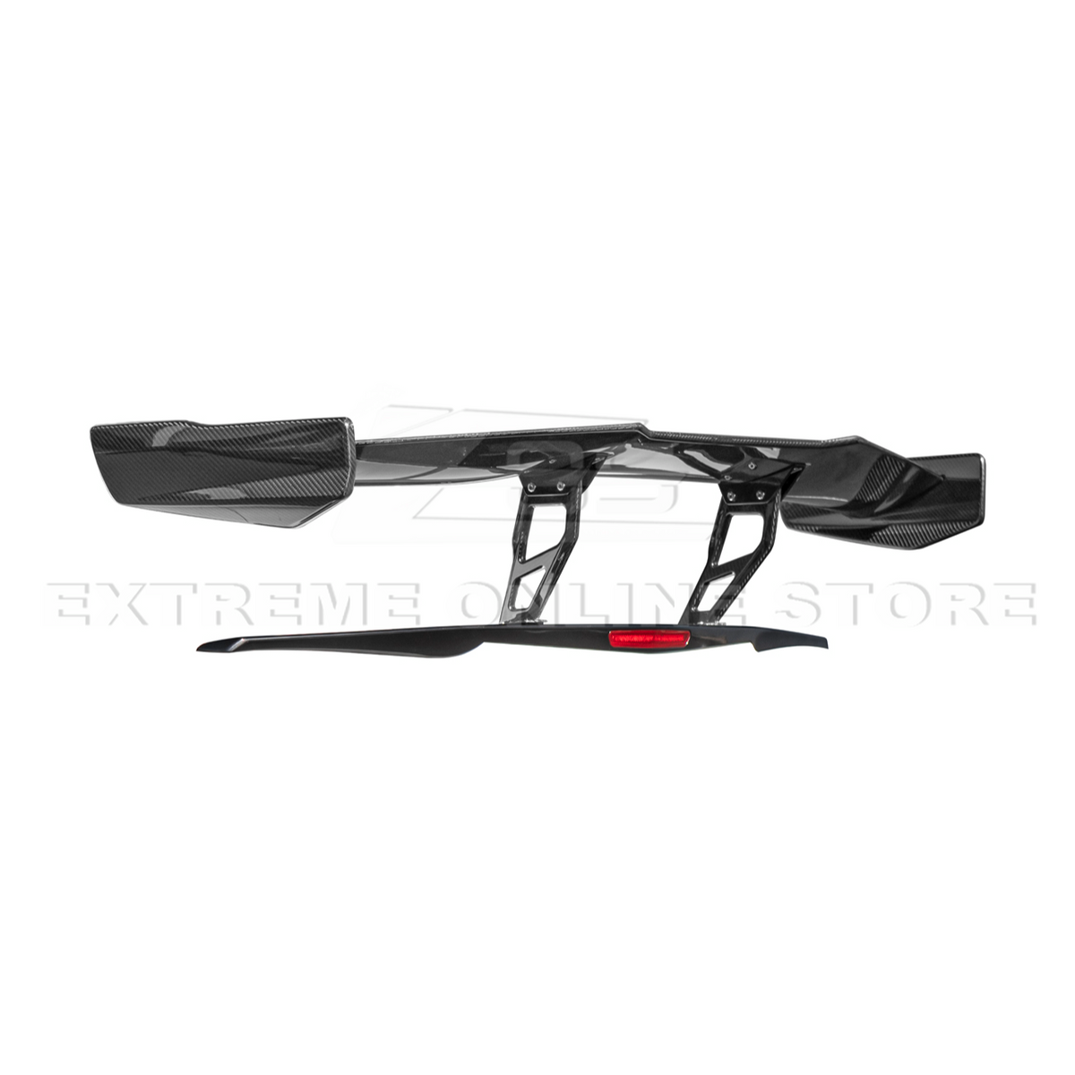 Corvette C7 ZR1 ZTK Conversion Rear Spoiler High Wing With Wing Riser image 29