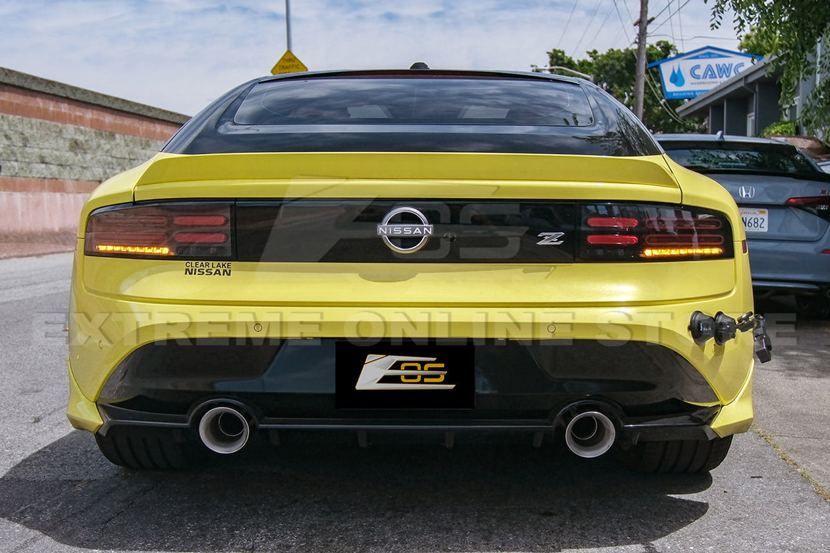 2023-Present Nissan 400Z RZ34 Stainless Steel Muffler Delete Axle Back Dual Tips Exhaust image 8