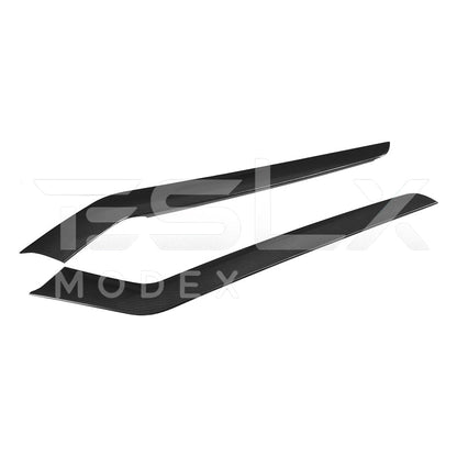 2020-23 Tesla Model 3 20-25Y Carbon Fiber Interior Center Console Shift Sides image 37