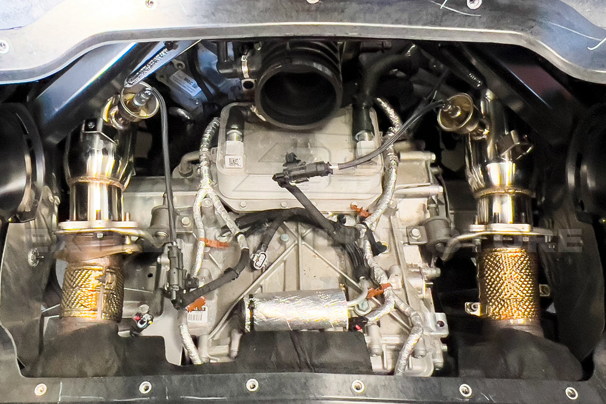 Chevrolet Corvette C8 Stingray Long Tube Header image 30