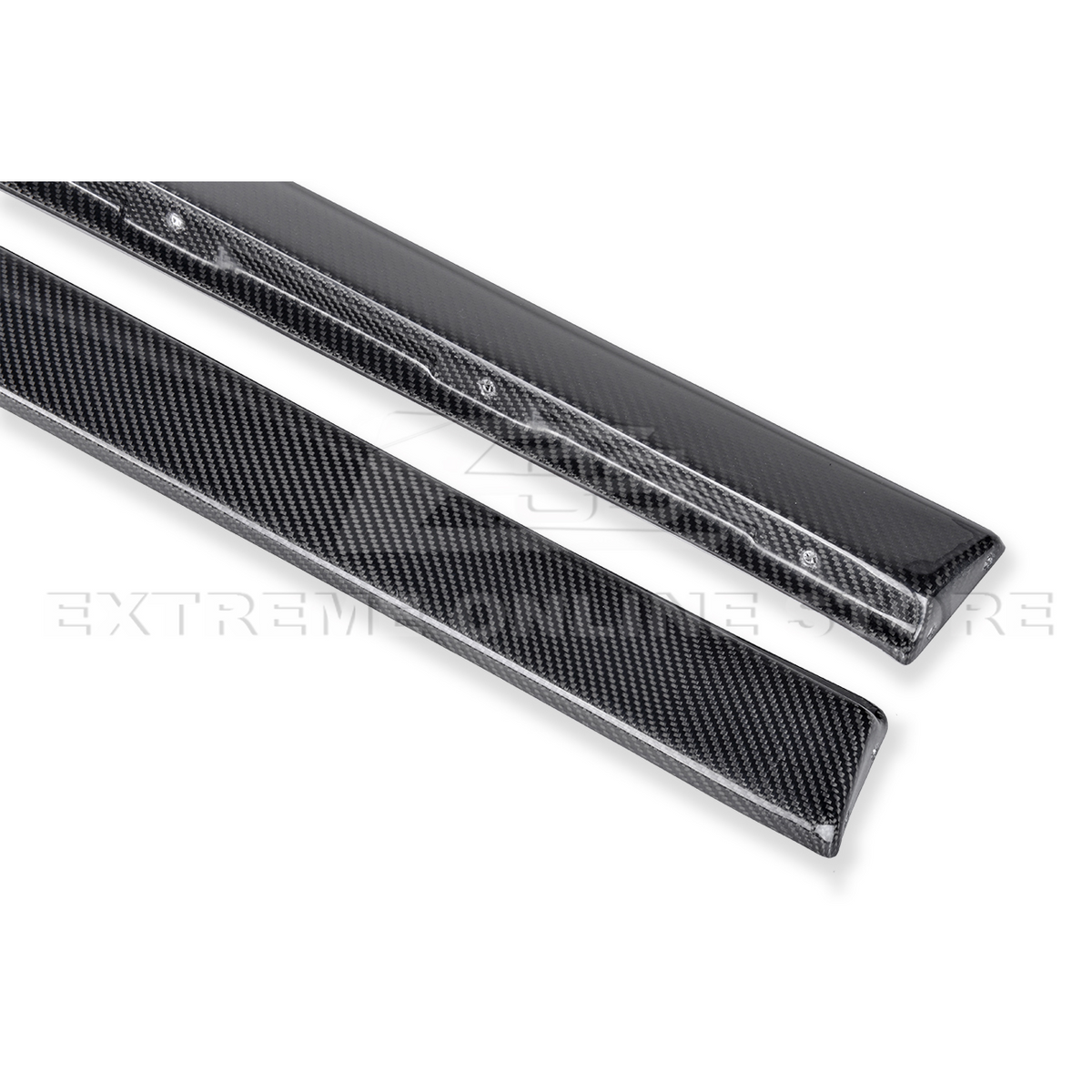 Corvette C6 Base Model Extended Front Splitter Lip Side Skirts Rocker Panels image 66