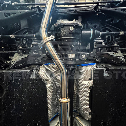 2022-Up Toyota GR86 Subaru BRZ Cat Back Dual Tips Exhaust Kit image 21