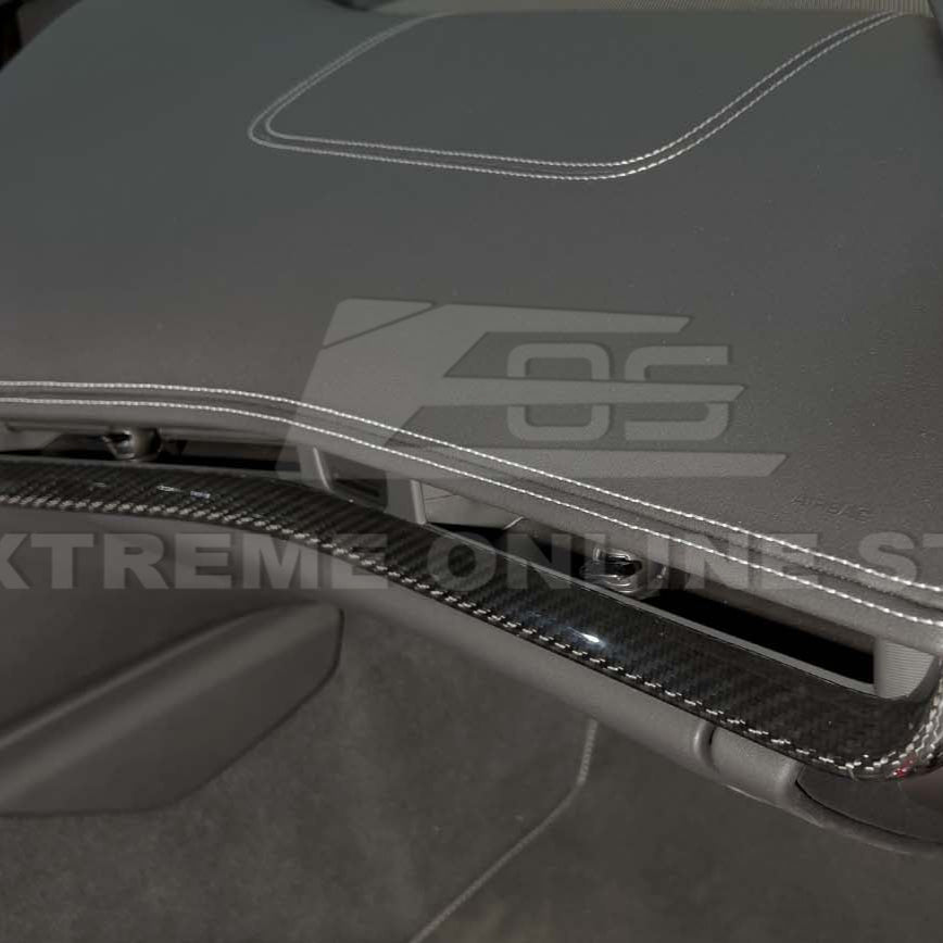 Corvette C8 DRY CARBON FIBER Dash Trim image 5