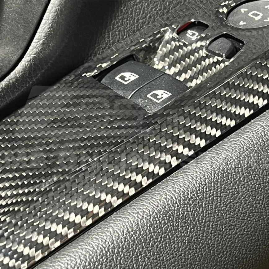 2020-Up Toyota Supra Carbon Fiber Side Door Panel Cover image 6
