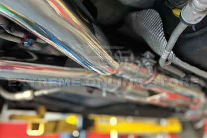 2016-PRESENT CHEVROLET CAMARO V8 COUPE DUAL TIPS CAT BACK EXHAUST image 12