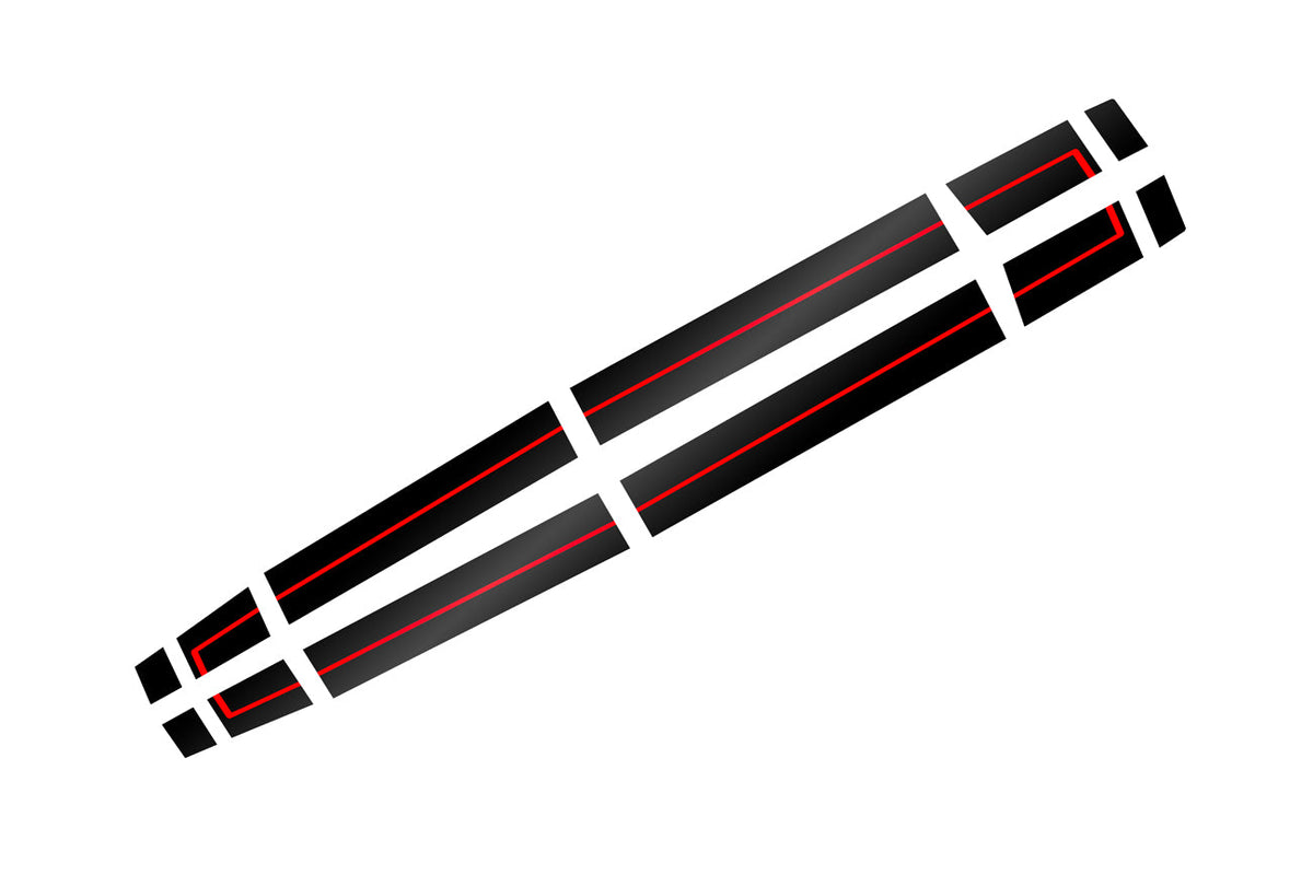 2024+ Ford Mustang GT Top Racing Car Stripe image 8