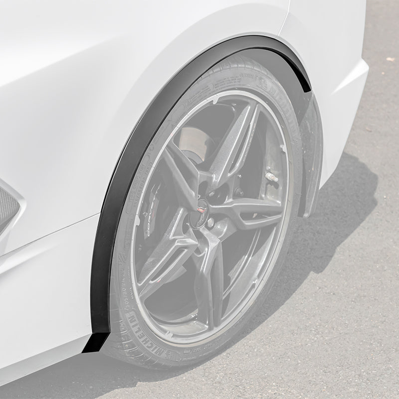 Chevrolet Corvette C8 Stingray DRY CARBON FIBER Side Wheel Fender image 37