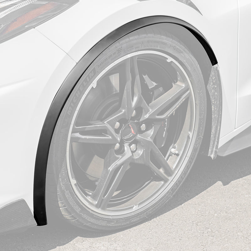 Chevrolet Corvette C8 Stingray DRY CARBON FIBER Side Wheel Fender image 25