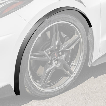 Chevrolet Corvette C8 Stingray DRY CARBON FIBER Side Wheel Fender image 25