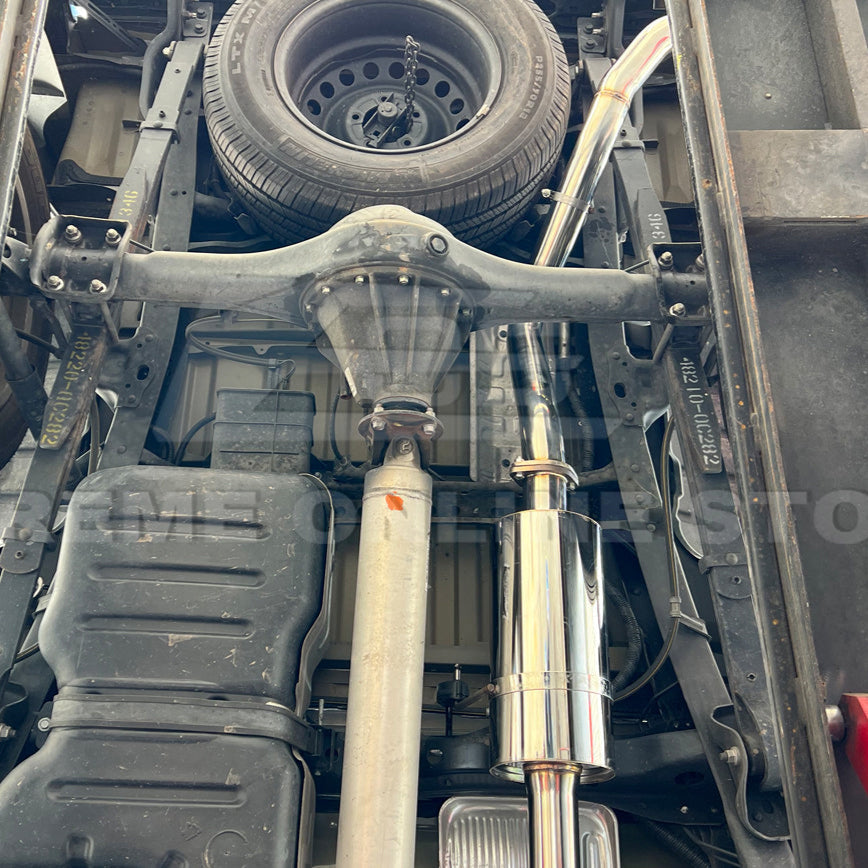 2016-21 Toyota Tundra Slant-Cut Cat-Back Exhaust System image 1