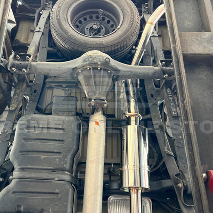 2016-21 Toyota Tundra Slant-Cut Cat-Back Exhaust System image 1