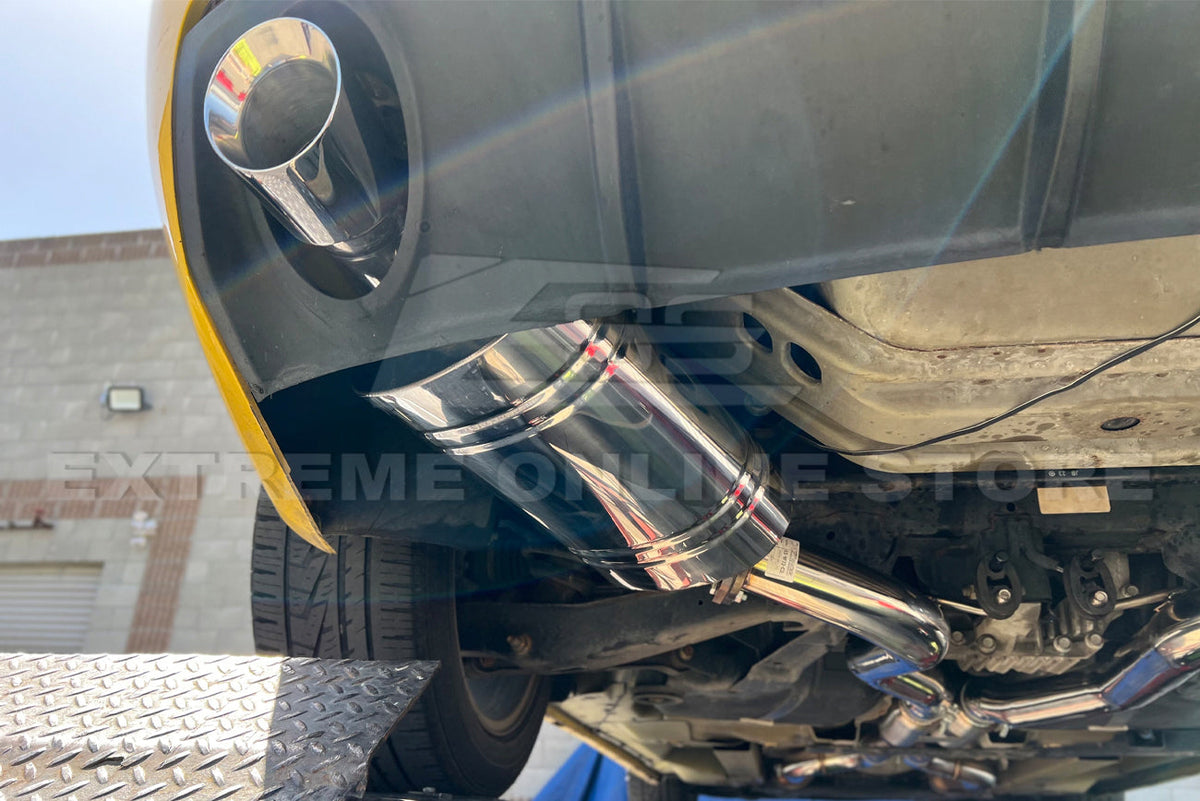2010-15 Chevrolet Camaro Slant-Cut Cat Back Full Exhaust System image 10