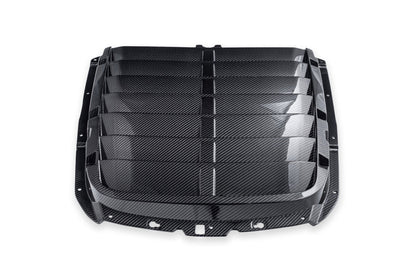 2020-23 Ford Mustang GT500 DRY Carbon Fiber Front Hood Vent & Rain Tray Cover image 6