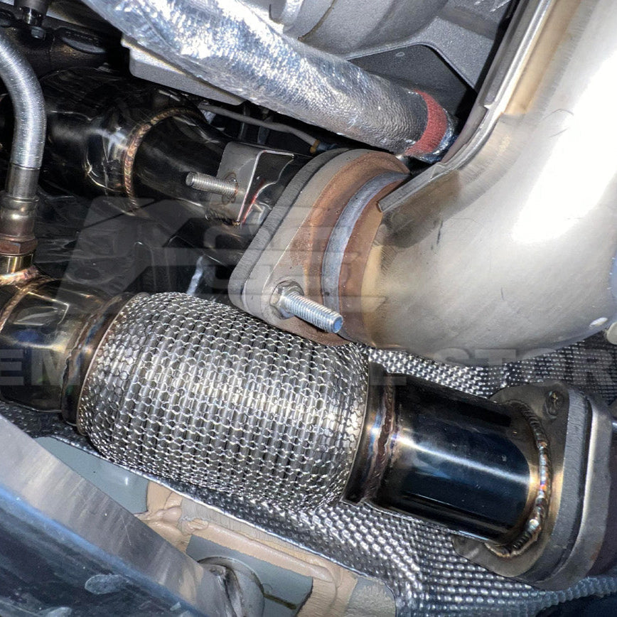 2021-Up BMW G80 M3 G82 M4 Engine Race Cat Down Pipes image 13