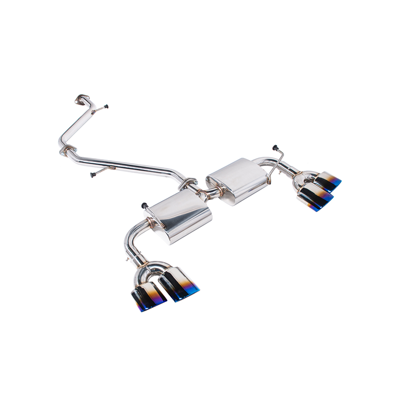 2019-Present Toyota Corolla Hatchback Quad Tips Cat Back Exhaust image 12