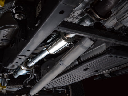 AWE 0FG Resonated Catback for '21+ Ford F-150 Tremor (With Bumper Cutouts) - Chrome Silver Tips image 4