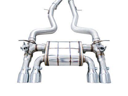 AWE SwitchPath™ Catback Exhaust for BMW F8X M3/M4 - Chrome Silver image 8