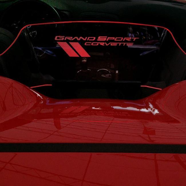WindRestrictor® C6 Convertible Rear Add On Wind Deflector image 5