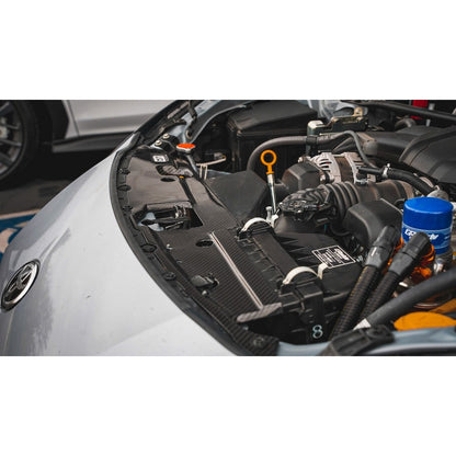 Carbon Fiber Radiator Cooling Plate - 2022+ Toyota GR86 / Subaru BRZ
