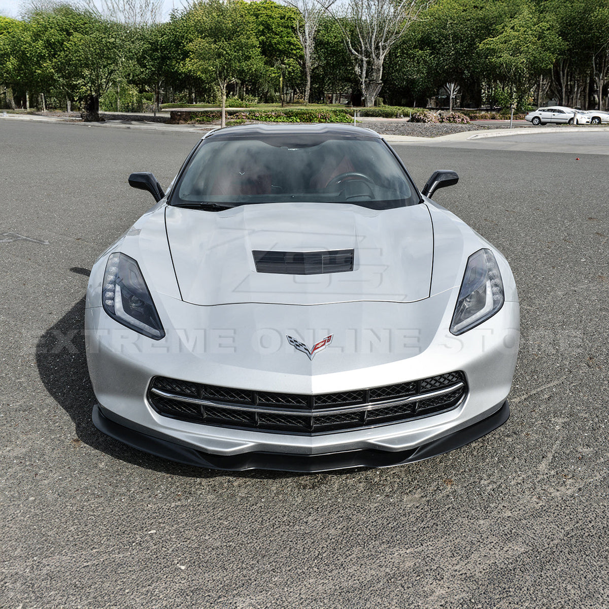 Corvette C7 Stingray EOS Preformance Package Front Splitter image 6