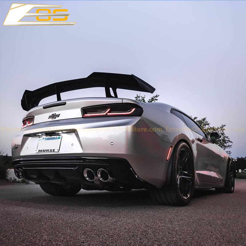 Camaro Zl1 1LE Conversion Rear Trunk Spoiler High Wing image 47