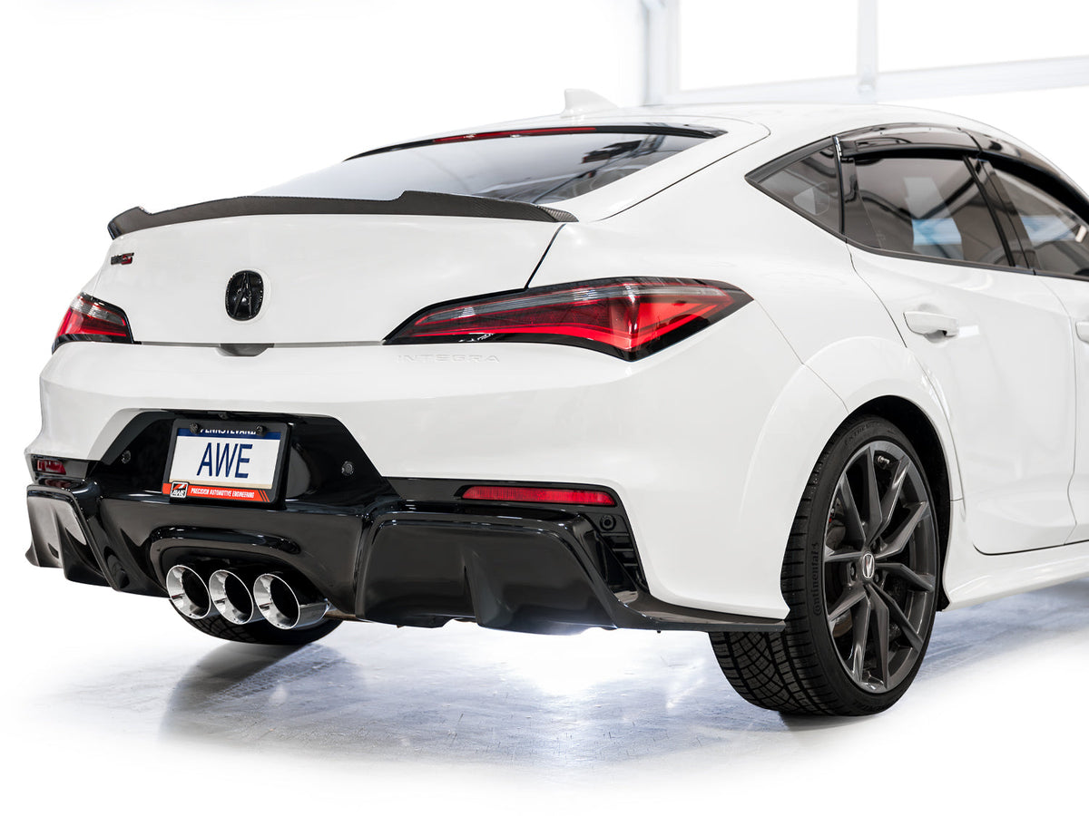 AWE Touring Edition Exhaust for DE5 Integra Type-S - Triple Chrome Silver Tips image 18