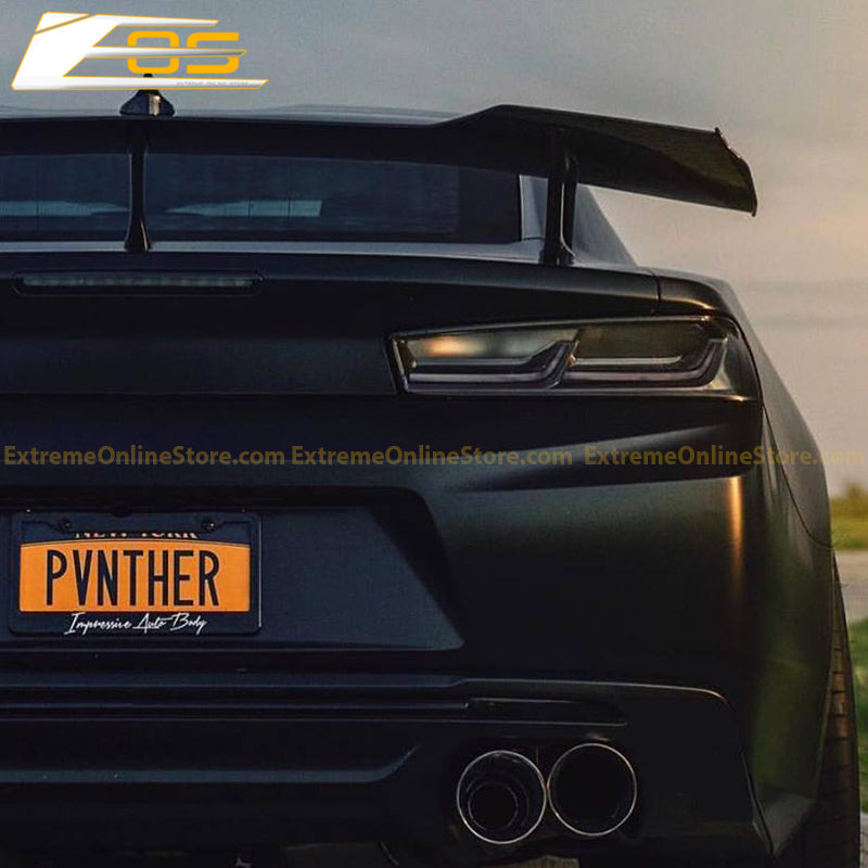 Camaro Zl1 1LE Conversion Rear Trunk Spoiler High Wing image 57