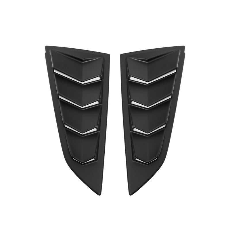 Corvette C7 Track Package Side Quarter Window Louver image 2
