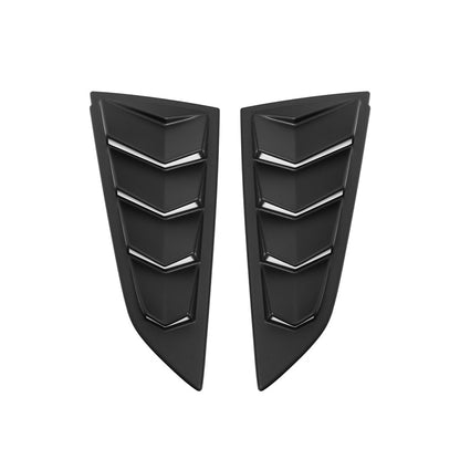 Corvette C7 Track Package Side Quarter Window Louver image 2