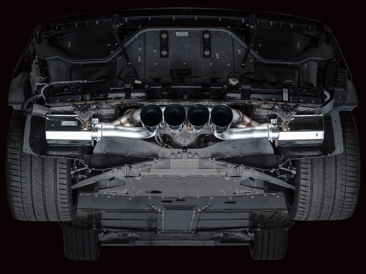 AWE SwitchPath Exhaust for C8 Corvette Z06 - Diamond Black Tips image 21