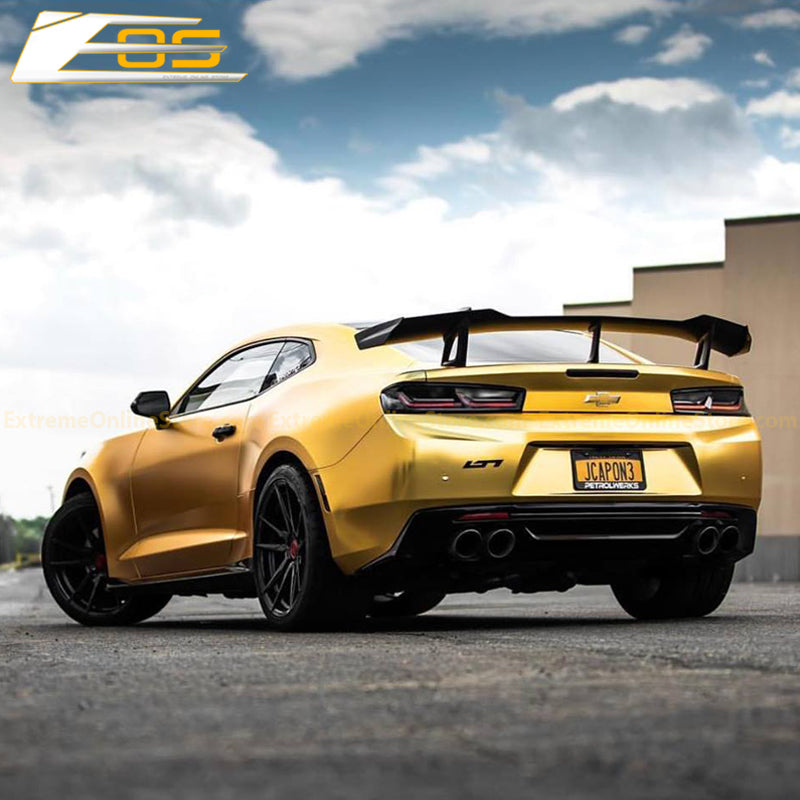 Camaro Zl1 1LE Conversion Rear Trunk Spoiler High Wing image 44
