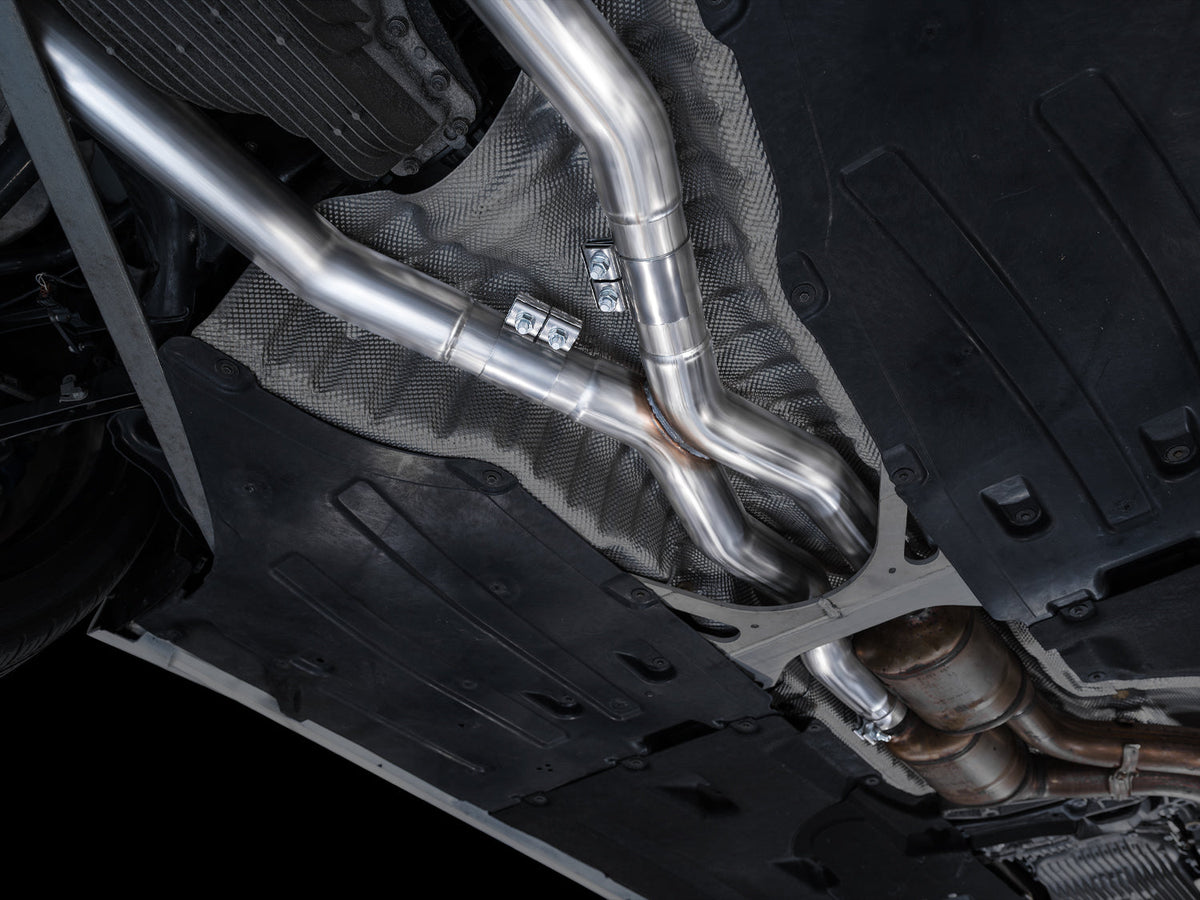 AWE Non-Resonated Performance Mid Pipes for BMW F97 X3 M / F98 X4 M image 2