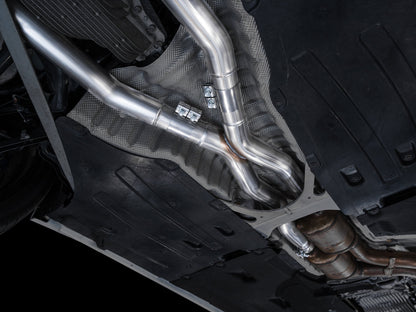 AWE Non-Resonated Performance Mid Pipes for BMW F97 X3 M / F98 X4 M image 2